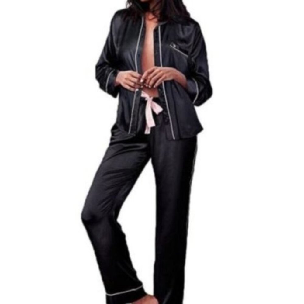 Victoria's Secret Pajama Afterhours PJ 2-Piece‎ Top Medium